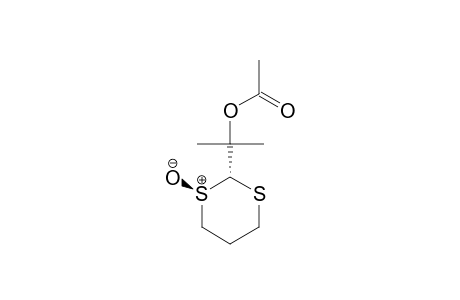 TRANS-2-(1-ACETOXY-1-METHYLETHYL)-1,3-DITHIANE_1-OXIDE
