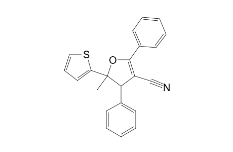 5-METHYL-2,4-DIPHENYL-5-(2-THIENYL)-4,5-DIHYDROFURAN-3-CARBONITRILE