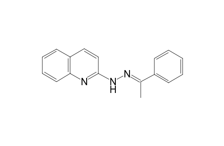 N-(1-Phenyl-ethylidene)-N'-quinolin-2-yl-hydrazine
