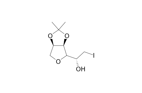 3,3-Dimethyl-6-(2-iodo-1-hydroxyethyl)-2,4,7-trioxabicyclo[3.3.0]octane