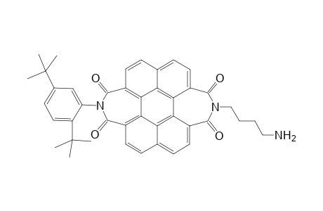 N(2)-[2,5-di(t-butyl)phenyl]-N(1)-(4-aminobutyl)-3,4:9,10-perylenetetracarboxydiimide
