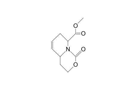 (3a,4Ab, 8B)-4,4a,7,8-tetrahydro-1-oxo-1H,3H-pyrido[1,2-ci1,3]oxazine-8-carboxylic acid, methyl ester