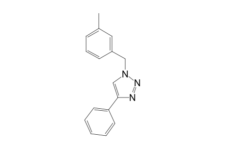 1-(3-Methylbenzyl)-4-phenyl-1H-1,2,3-triazole