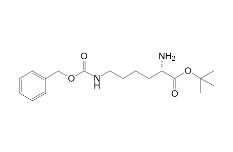 (2S)-2-amino-6-(benzyloxycarbonylamino)hexanoic acid tert-butyl ester