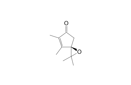 2,3,7,7-Tetramethyl-6-oxaspiro[4.2]cyclohept-2-en-4-one