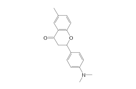 6-Methyl-4'-n,n-dimethylaminoflavanone