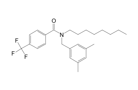 Benzamide, 4-trifluoromethyl-N-(3,5-dimethylbenzyl)-N-octyl-