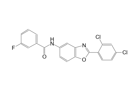 benzamide, N-[2-(2,4-dichlorophenyl)-5-benzoxazolyl]-3-fluoro-