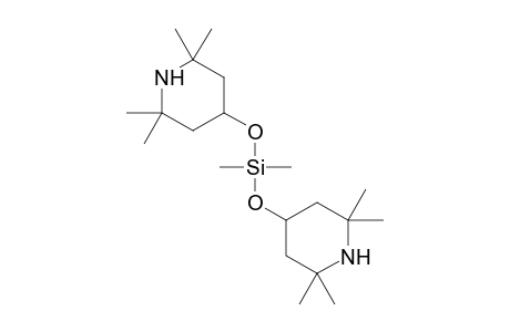 4-((Dimethyl[(2,2,6,6-tetramethyl-4-piperidinyl)oxy]silyl)oxy)-2,2,6,6-tetramethylpiperidine