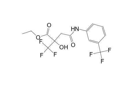 ethyl 2-hydroxy-4-oxo-2-(trifluoromethyl)-4-[3-(trifluoromethyl)anilino]butanoate