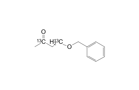 [2,4-(13)C2]-4-(Benzyloxy)butan-2-one