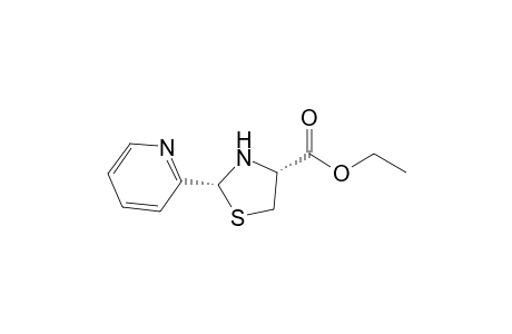 (R,S)-Ethyl-2-(pyridin-2-yl-)thiazolidine-4-(R)-carboxylate