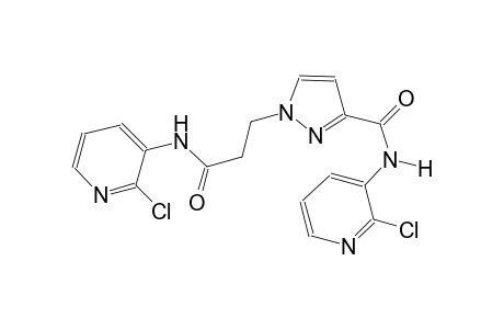 1H-pyrazole-1-propanamide, N-(2-chloro-3-pyridinyl)-3-[[(2-chloro-3-pyridinyl)amino]carbonyl]-