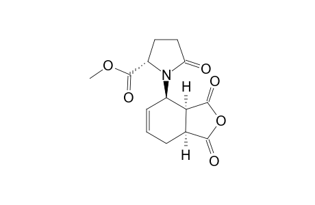 (S)-Methyl-1-((3aS,4R,7aS)-1,3-dioxo-1,3,3a,4,7,7a-hexahydroisobenzofuran-4-yl)-5-oxopyrrolidine-2-carboxylate