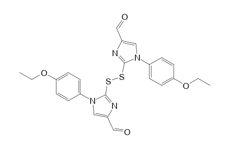 1-(4-ethoxyphenyl)-2-[[1-(4-ethoxyphenyl)-4-formyl-2-imidazolyl]disulfanyl]-4-imidazolecarboxaldehyde