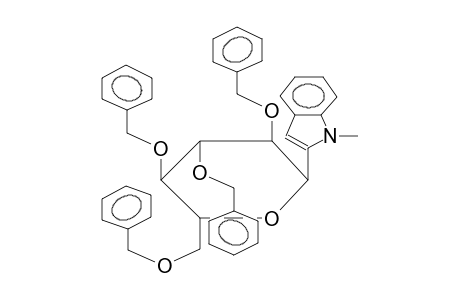 1-DEOXY-1-C-(1-METHYLINDOL-2-YL)-2,3,4,6-TETRA-O-BENZYL-ALPHA-D-GLUCOPYRANOSE