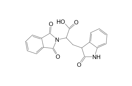 2-(1,3-Dioxo-1,3-dihydro-2H-isoindol-2-yl)-3-(2-oxo-2,3-dihydro-1H-indol-3-yl)propanoic acid