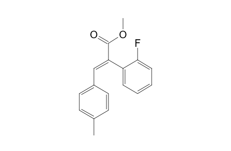(E)-methyl 2-(2-fluorophenyl)-3-p-tolylacrylate