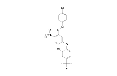 Benzenesulfenamide, N-(4-chlorophenyl)-5-[2-chloro-4-(trifluoromethyl)phenoxy]-2-nitro-