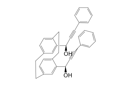 4,13-bis((S)-1'-Hydroxy-3'-phenyl-2'-propyn-1'-yl)-[2.2]paracyclophane