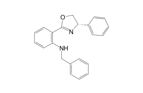 (S) N-Benzyl-2-(4-phenyl-4,5-dihydrooxazol-2-yl)aniline