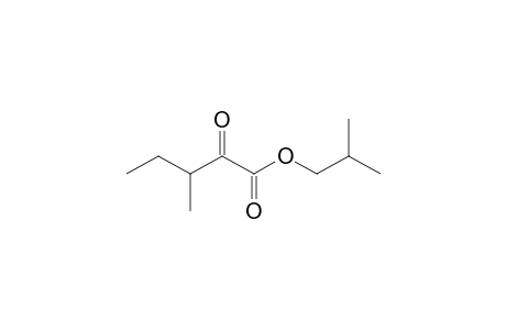 2-Methylpropyl 3'-methyl-2'-oxopentanoate