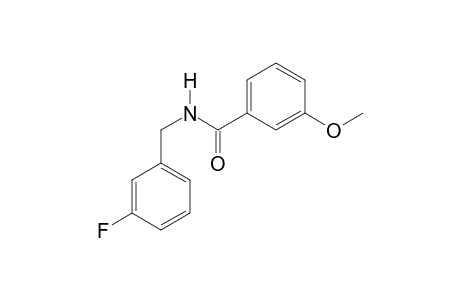 N-(3-Fluorobenzyl)-3-methoxybenzamide