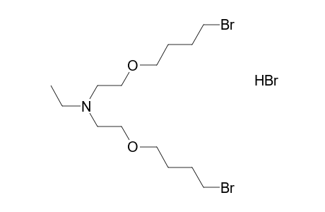 2,2'-bis(4-bromobutoxy)triethylamine, hydrobromide