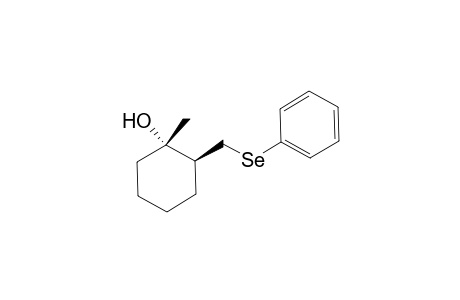 (1R*,2R*)-1-Methyl-2-[(phenylseleno)methyl]cyclohexan-1-ol