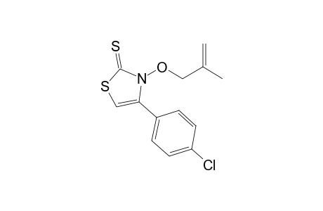 4-(4-Chlorophenyl)-3-(2-methylallyloxy)-4-thiazoline-2-thione