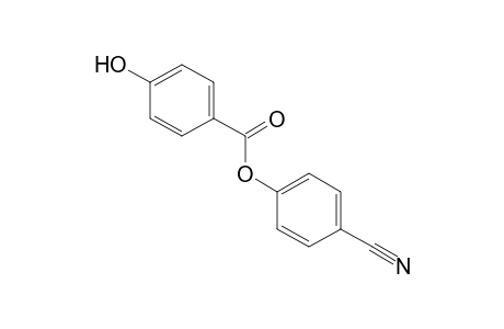 Benzoic acid, 4-hydroxy-, 4-cyanophenyl ester