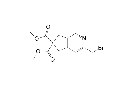 Dimethyl 6-(bromomethyl)dihydrocyclopenteno[c]pyridine-2,2-dicarboxylate