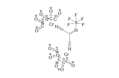 mu-[(N-Pentafluoro-lambda6-sulfanylmethanimindiisocyanid)bis(pentacarbonylchromium)]