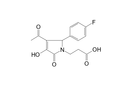 Propanoic acid, 3-[3-acetyl-2-(4-fluorophenyl)-4-hydroxy-5-oxo-3-pyrrolin-1-yl]-