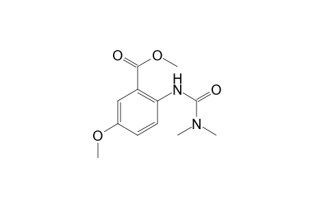 [2-(N,N'-Dimethylureido)-5-methoxybenzoic acid methyl ester