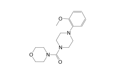 4-{[4-(2-methoxyphenyl)-1-piperazinyl]carbonyl}morpholine