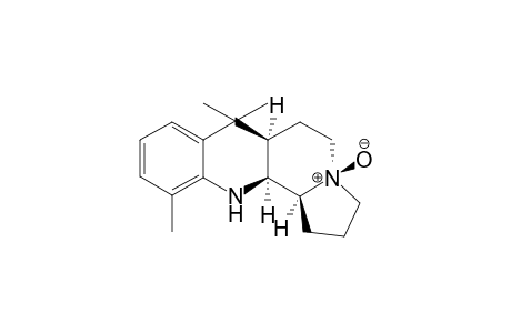 (6aS,12aS,12bS)-1,2,3,5,6,6a,7,12,12a,12b-Decahydro-7,7,11-trimethylindolizino[3,4-b]quinoline N-oxide