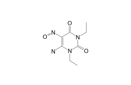 Uracil, 6-amino-1,3-diethyl-5-nitroso-