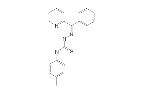 HL3;H2BZ4PT;(Z)-N(4)-PARA-TOLYL-2-BENZOYL-PYRIDINE-THIOSEMICARBAZONE