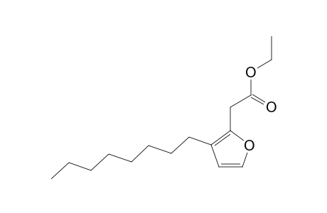 ethyl 2-(3-octylfuran-2-yl)acetate