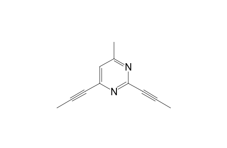 4-Methyl-2,6-bis(prop-1-ynyl)pyrimidine