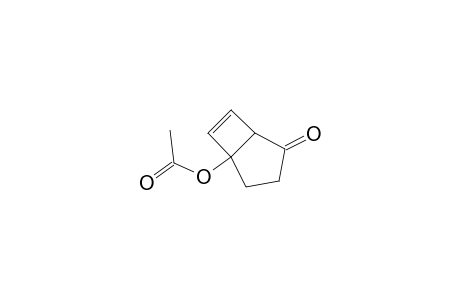 Bicyclo[3.2.0]hept-6-en-2-one, 5-(acetyloxy)-