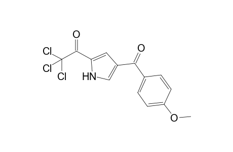 2,2,2-trichloro-1-(4-p-anisoyl-1H-pyrrol-2-yl)ethanone