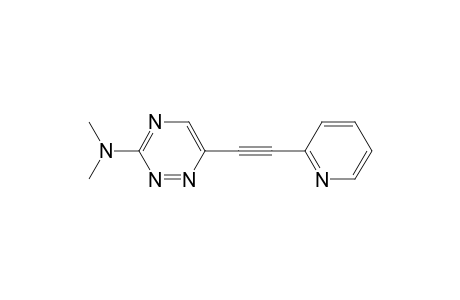 1-(Pyrid-2-yl)-2-(3-N,N-Dimethylamino-1,2,4-triazin-6-yl)acetylene