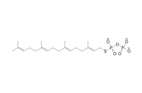 GGSPP;(S)-(E,E,E)-3,7,11,15-TETRAMETHYLHEXADECA-2,6,10,14-TETRAEN-1-YL-THIODIPHOSPHATE