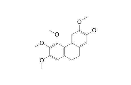 7-HYDROXY-2,3,4,6-TETRAMETHOXY-9,10-DIHYDRO-PHENANTHRENE