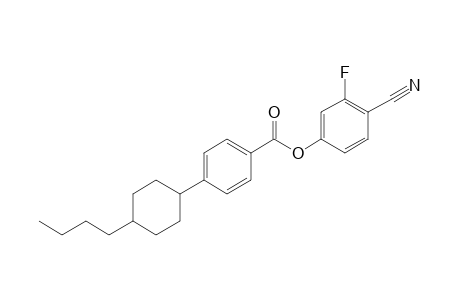 4-cyano-3-fluorophenyl 4-(4-butylcyclohexyl)benzoate