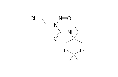 5-ISOPROPYL-5-[3-(2-CHLOROETHYL)-3-NITROSOUREIDO]-2,2-DIMETHYL-1,3-DIOXANE