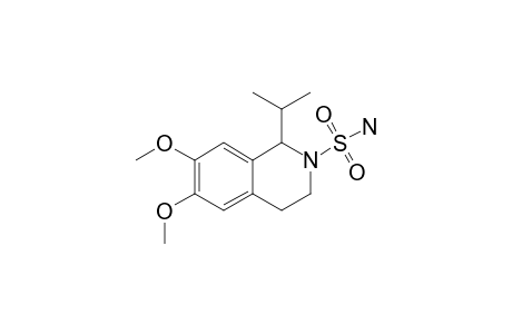 6,7-DIMETHOXY-1-ISOPROPYL-3,4-DIHYDROISOQUINOLINE-2-(1-H)-SULFONAMIDE
