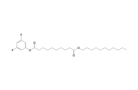 Sebacic acid, 3,5-difluorophenyl undecyl ester